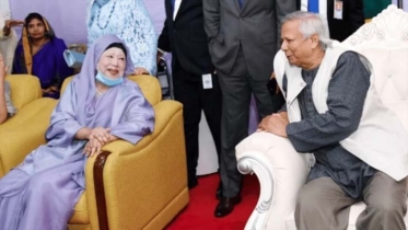 খালেদা জিয়াকে জন্মদিনের শুভেচ্ছা জানালেন প্রধান উপদেষ্টা